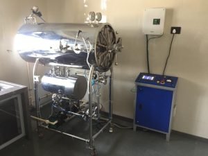 Fully Automatic Horizontal Cylindrical Steam Sterilizer